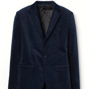Banana Republic | Deep Blue Velvet Blazer